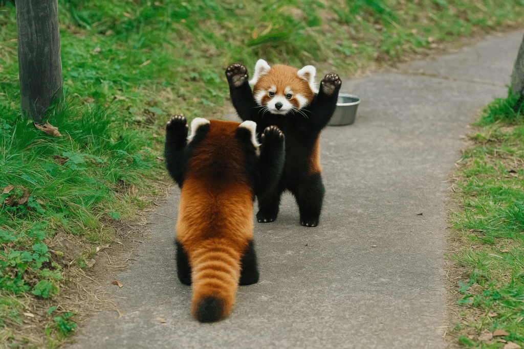 レッサーパンダの“威嚇”なぜあんなにも可愛い?──小ささ強さ、ギャップに隠された秘密 | ブクブーニュース Powered by NEWS OFF